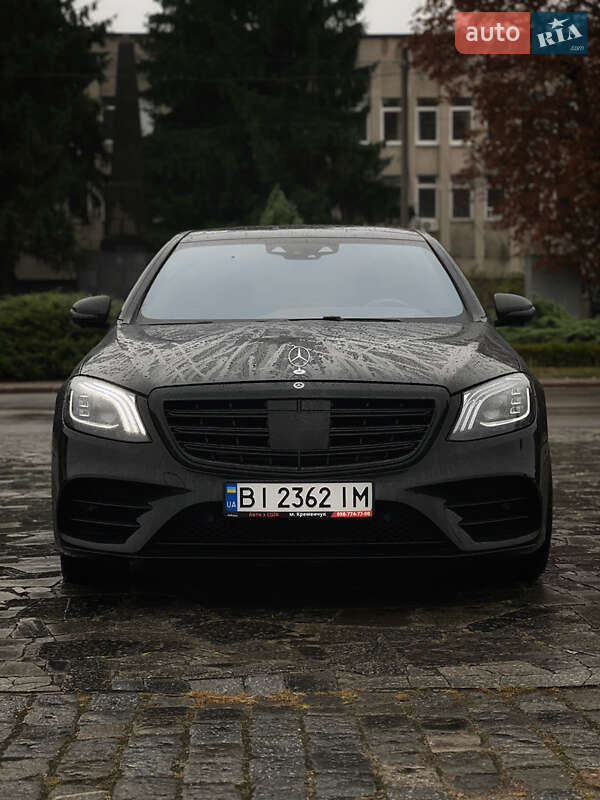 Седан Mercedes-Benz S-Class 2019 в Кременчуці