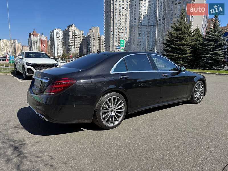 Седан Mercedes-Benz S-Class 2018 в Києві