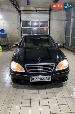 Седан Mercedes-Benz S-Class 2002 в 