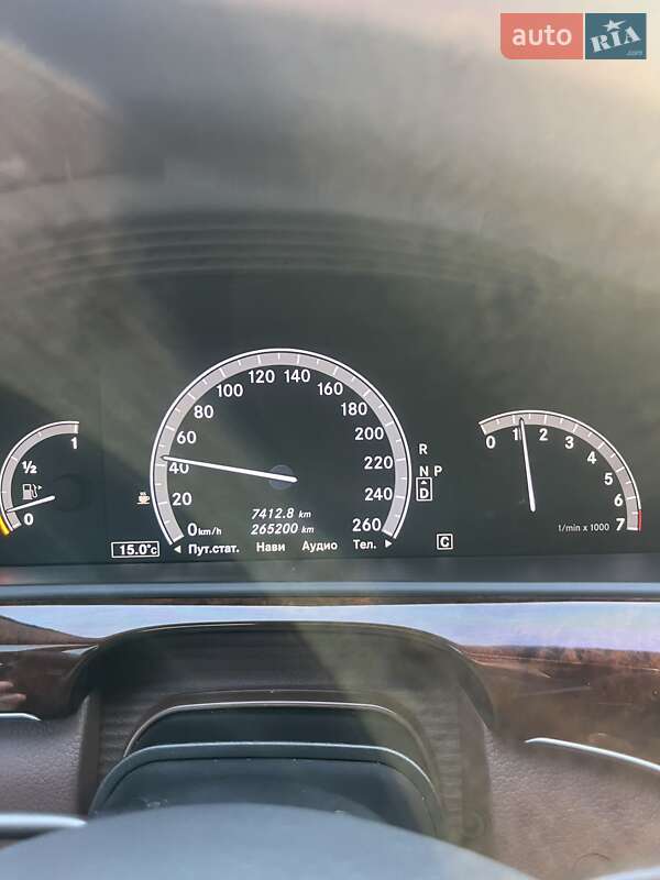 Седан Mercedes-Benz S-Class 2009 в Львове