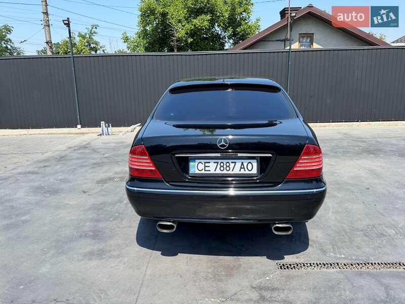 Седан Mercedes-Benz S-Class 2001 в Чернівцях
