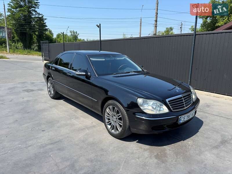 Седан Mercedes-Benz S-Class 2001 в Чернівцях