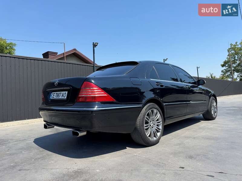 Седан Mercedes-Benz S-Class 2001 в Чернівцях