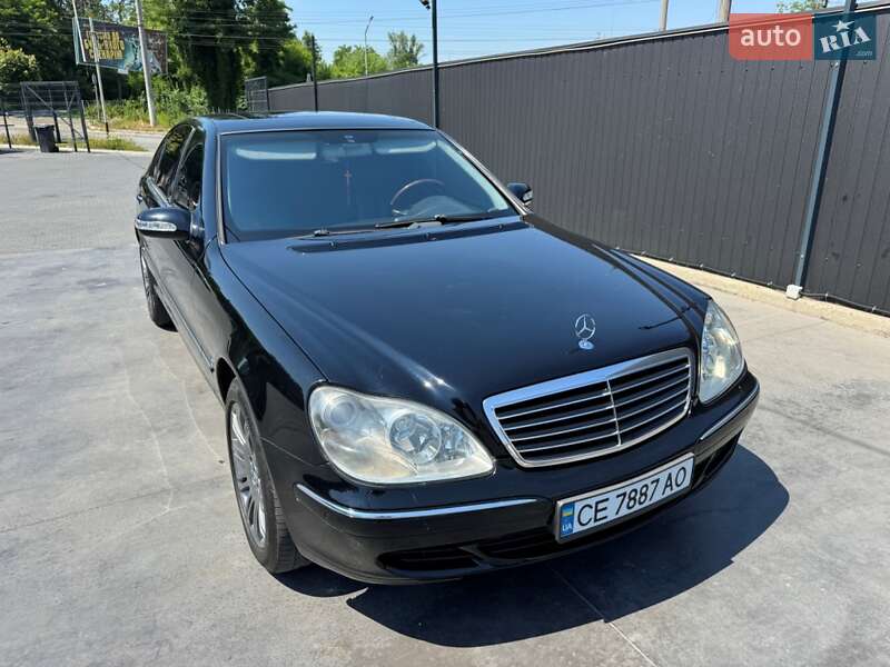 Седан Mercedes-Benz S-Class 2001 в Чернівцях