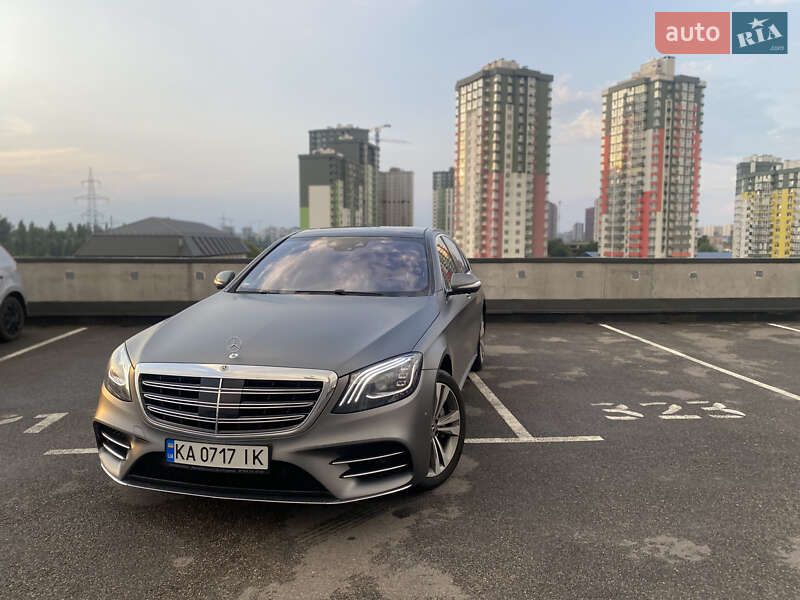 Седан Mercedes-Benz S-Class 2018 в Киеве