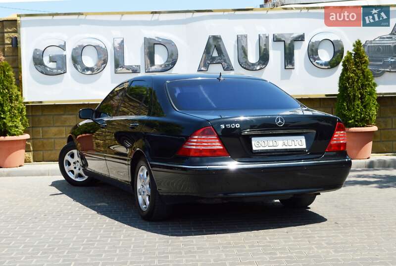 Седан Mercedes-Benz S-Class 2001 в Одесі