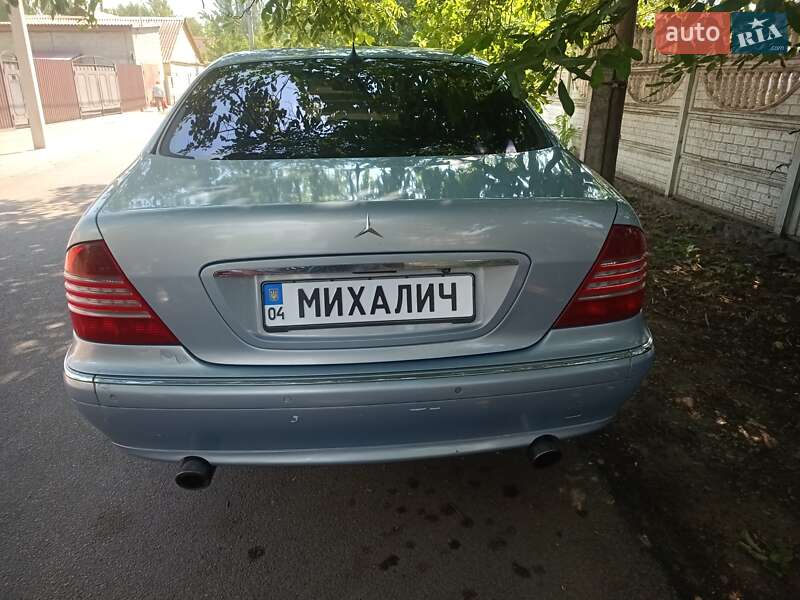 Седан Mercedes-Benz S-Class 2003 в Днепре фото 13 Седан Mercedes-Benz S-Class 2003 в Днепре