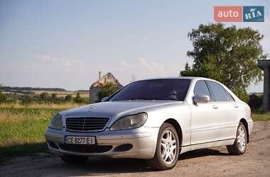 Седан Mercedes-Benz S-Class 2001 в Сокирянах