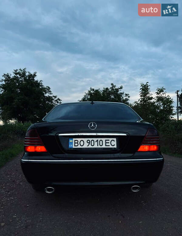 Седан Mercedes-Benz S-Class 2002 в Тернополі