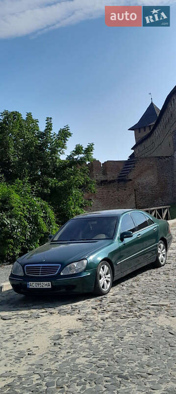 Седан Mercedes-Benz S-Class 2000 в Луцьку фото 3 Седан Mercedes-Benz S-Class 2000 в Луцьку