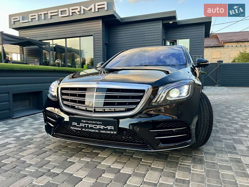 Седан Mercedes-Benz S-Class 2018 в Києві