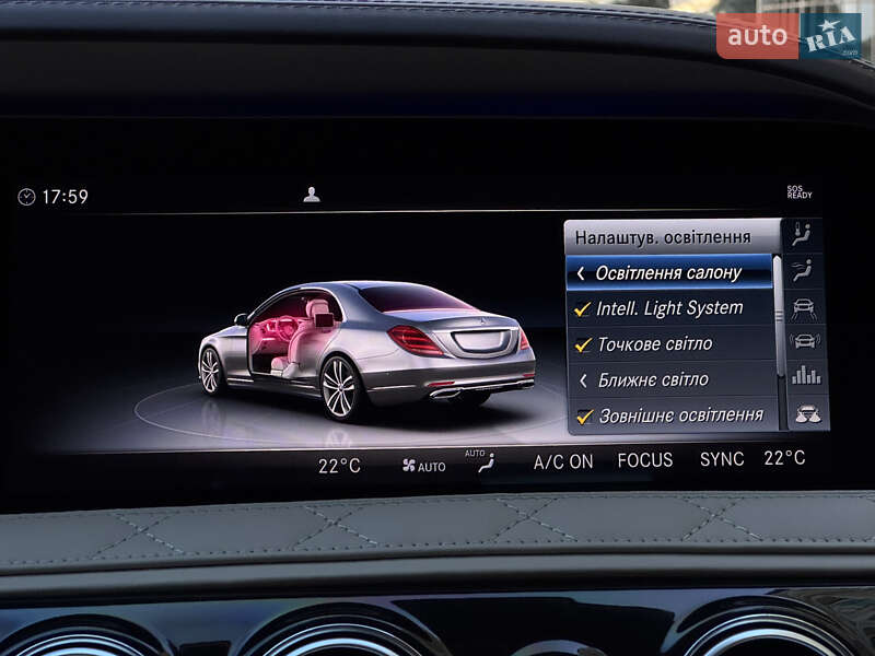 Седан Mercedes-Benz S-Class 2018 в Киеве