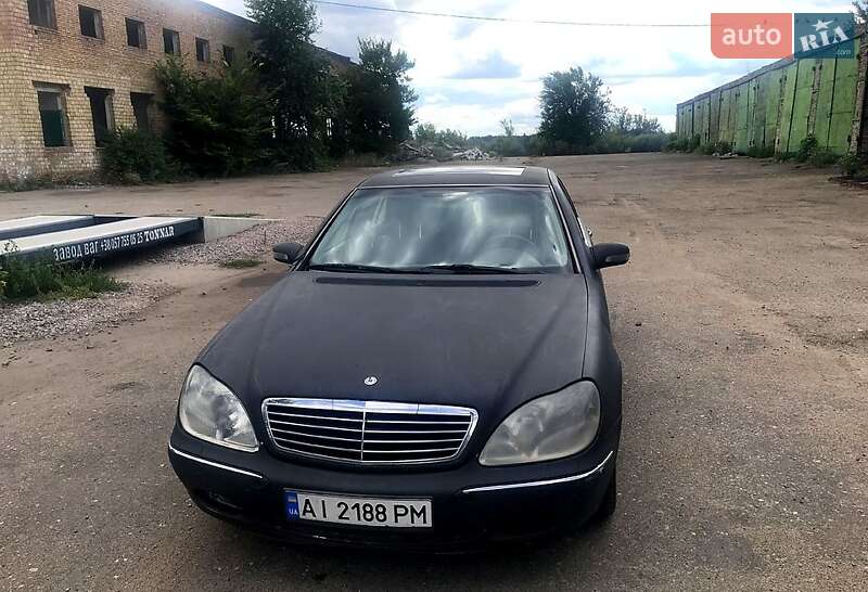 Седан Mercedes-Benz S-Class 1999 в Кагарлыке