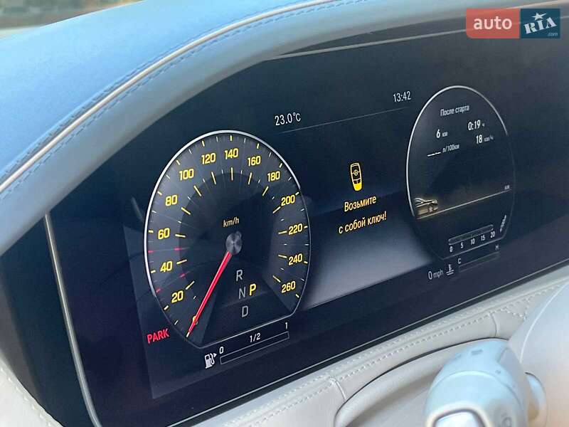 Седан Mercedes-Benz S-Class 2018 в Києві