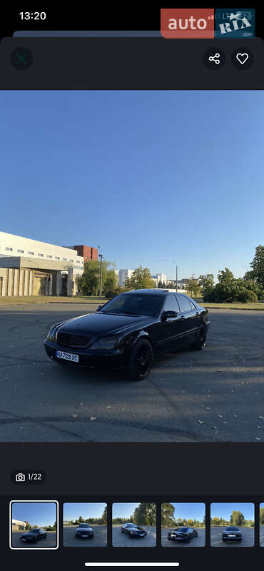 Седан Mercedes-Benz S-Class 1999 в 