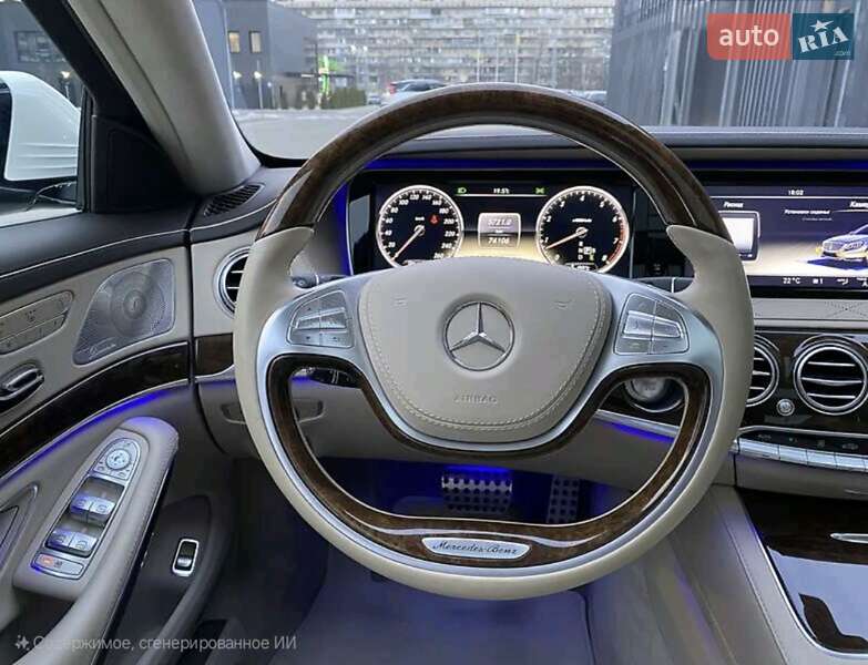 Седан Mercedes-Benz S-Class 2014 в Києві