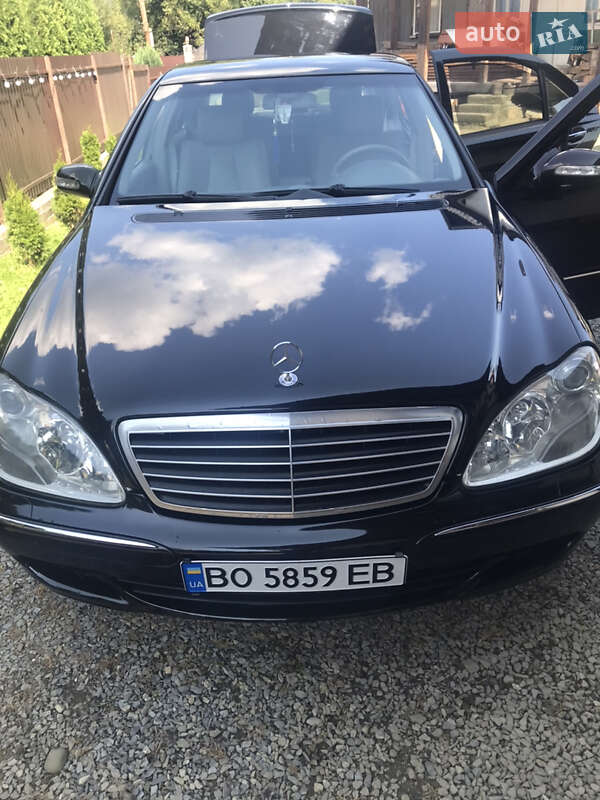 Mercedes-Benz S-Class 2003 Mercedes-Benz S-Class 2003
