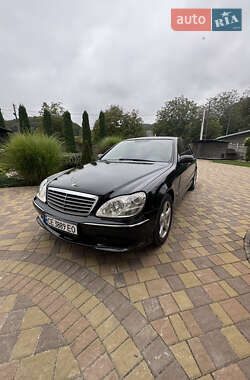 Седан Mercedes-Benz S-Class 2001 в Чернівцях