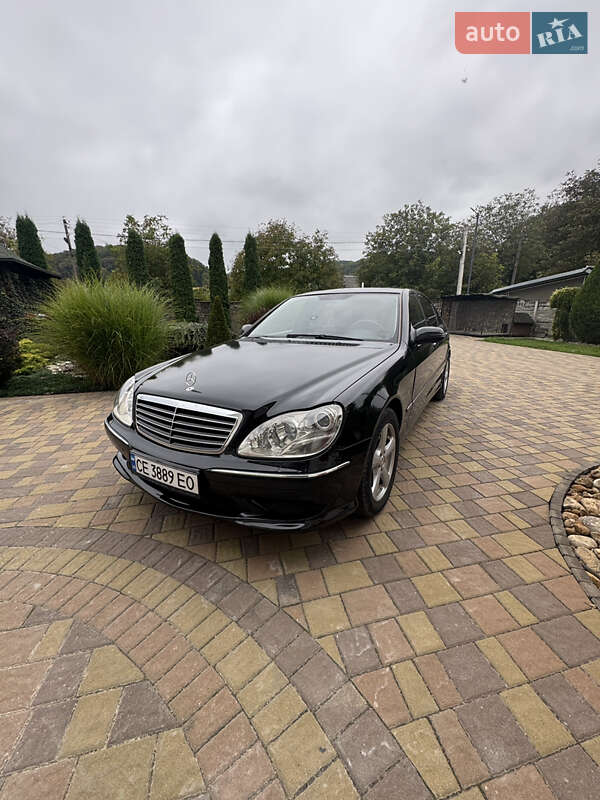 Седан Mercedes-Benz S-Class 2001 в Черновцах