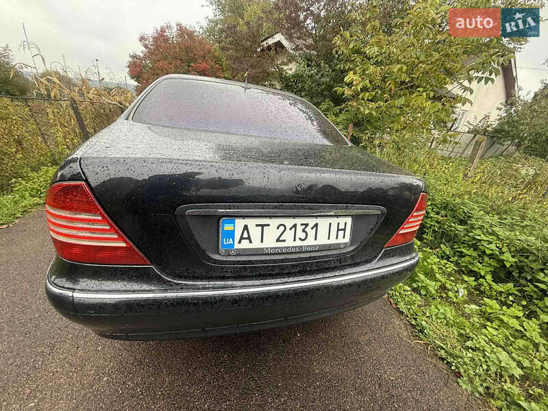 Седан Mercedes-Benz S-Class 2000 в Ивано-Франковске