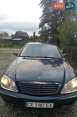 Седан Mercedes-Benz S-Class 2001 в Сторожинце