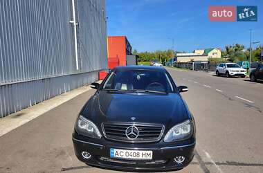 Седан Mercedes-Benz S-Class 2001 в 