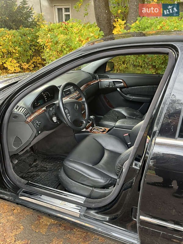 Седан Mercedes-Benz S-Class 2002 в Брошневі-Облозі фото 7 Седан Mercedes-Benz S-Class 2002 в Брошневі-Облозі