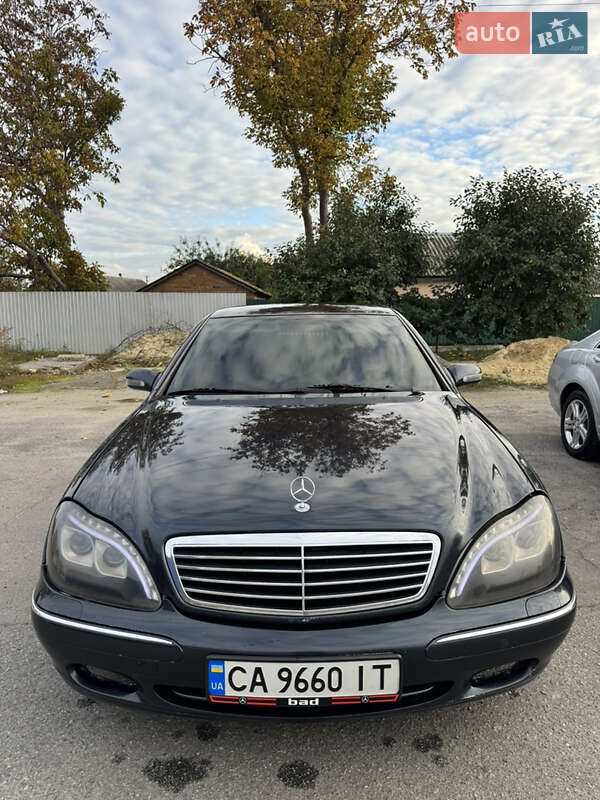 Седан Mercedes-Benz S-Class 1999 в Шполі