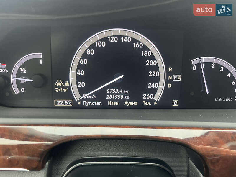 Седан Mercedes-Benz S-Class 2009 в Києві