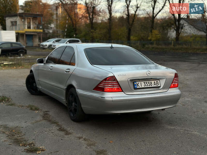 Седан Mercedes-Benz S-Class 2001 в Шептицькому фото 12 Седан Mercedes-Benz S-Class 2001 в Шептицькому