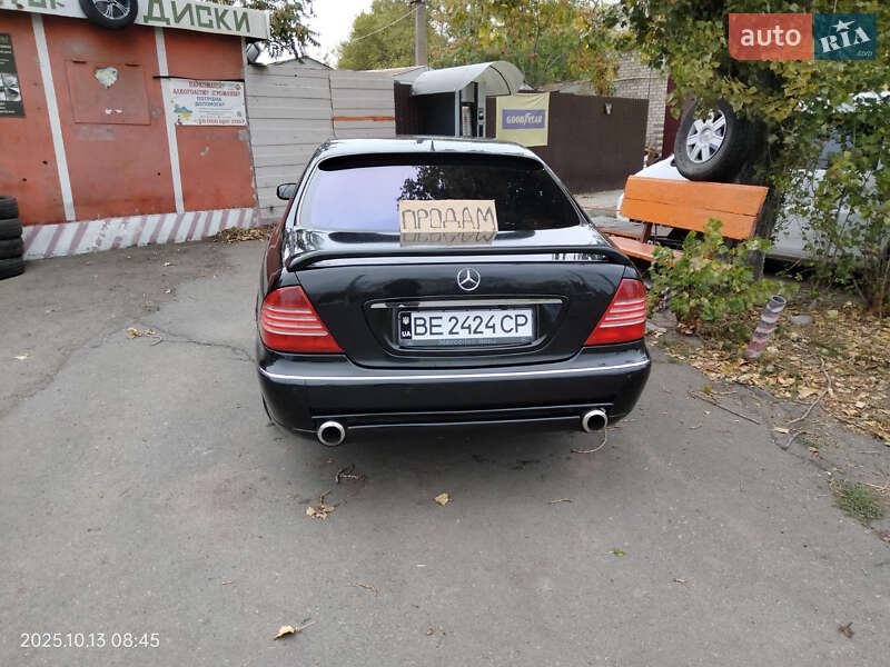Седан Mercedes-Benz S-Class 2003 в Николаеве фото 4 Седан Mercedes-Benz S-Class 2003 в Николаеве