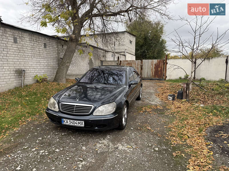 Седан Mercedes-Benz S-Class 2002 в Днепре фото 9 Седан Mercedes-Benz S-Class 2002 в Днепре