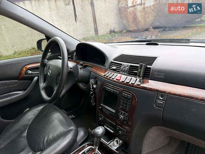 Седан Mercedes-Benz S-Class 2002 в Днепре фото 14 Седан Mercedes-Benz S-Class 2002 в Днепре