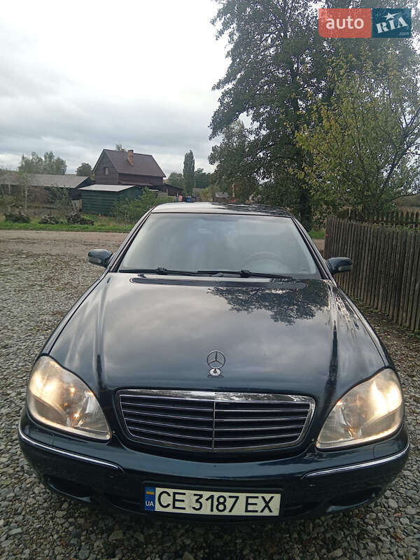 Mercedes-Benz S-Class 2001 Mercedes-Benz S-Class 2001