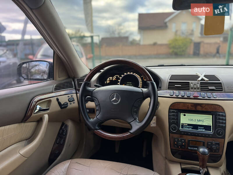Седан Mercedes-Benz S-Class 2001 в Бердичеве фото 13 Седан Mercedes-Benz S-Class 2001 в Бердичеве