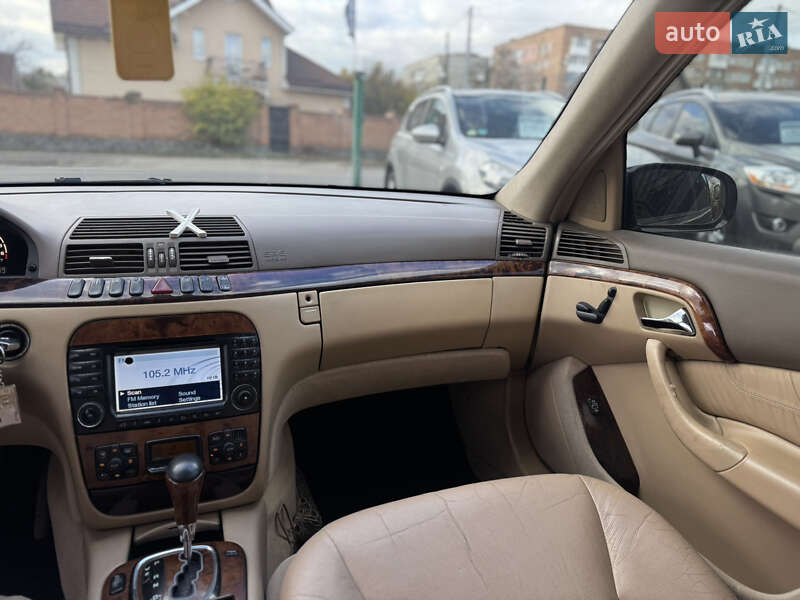 Седан Mercedes-Benz S-Class 2001 в Бердичеве фото 14 Седан Mercedes-Benz S-Class 2001 в Бердичеве