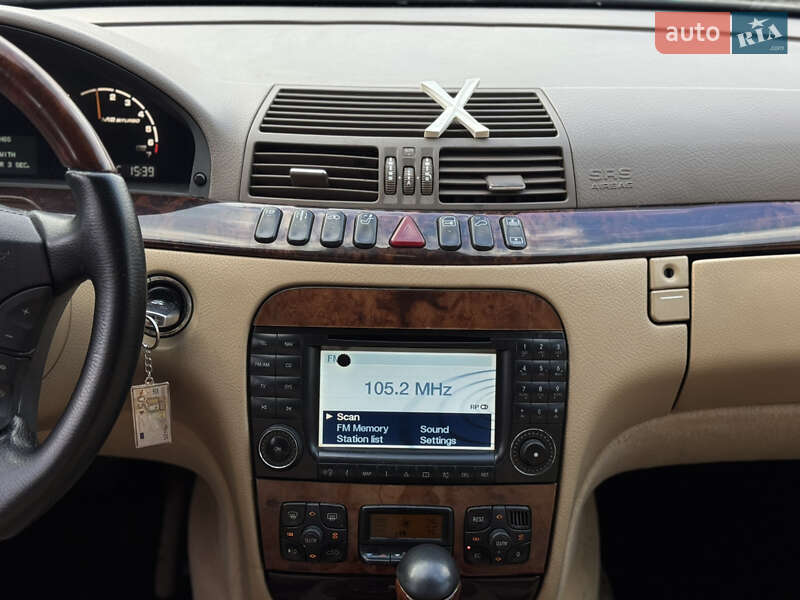 Седан Mercedes-Benz S-Class 2001 в Бердичеве фото 15 Седан Mercedes-Benz S-Class 2001 в Бердичеве