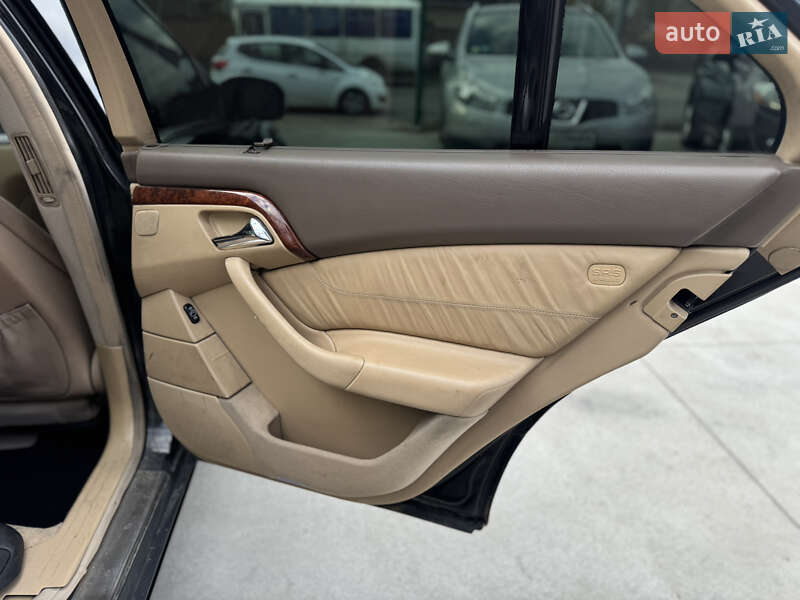 Седан Mercedes-Benz S-Class 2001 в Бердичеве фото 24 Седан Mercedes-Benz S-Class 2001 в Бердичеве