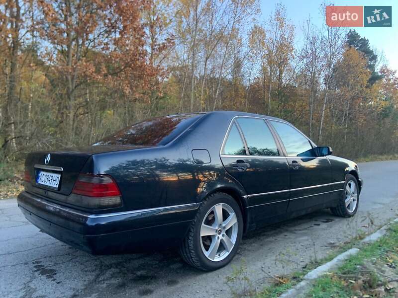 Седан Mercedes-Benz S-Class 1996 в Ковелі фото 7 Седан Mercedes-Benz S-Class 1996 в Ковелі
