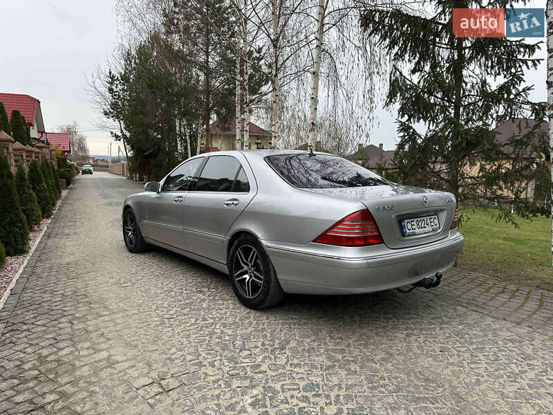 Седан Mercedes-Benz S-Class 2003 в Ужгороді фото 3 Седан Mercedes-Benz S-Class 2003 в Ужгороді