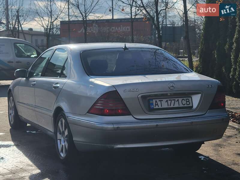 Седан Mercedes-Benz S-Class 2001 в Дублянах фото 8 Седан Mercedes-Benz S-Class 2001 в Дублянах