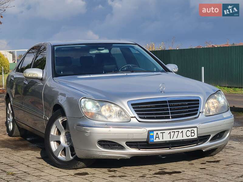 Седан Mercedes-Benz S-Class 2001 в Дублянах фото 4 Седан Mercedes-Benz S-Class 2001 в Дублянах