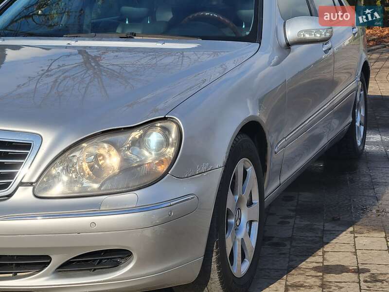 Седан Mercedes-Benz S-Class 2001 в Дублянах фото 11 Седан Mercedes-Benz S-Class 2001 в Дублянах