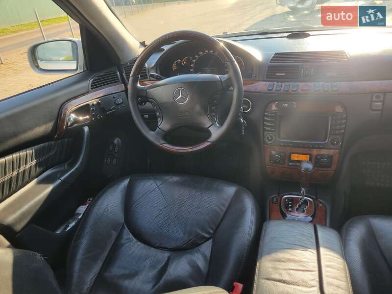 Седан Mercedes-Benz S-Class 2001 в Дублянах фото 27 Седан Mercedes-Benz S-Class 2001 в Дублянах