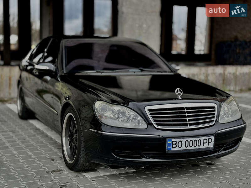 Седан Mercedes-Benz S-Class 2002 в Тернополе фото 6 Седан Mercedes-Benz S-Class 2002 в Тернополе