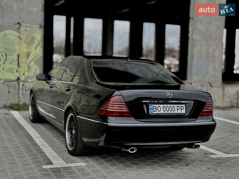 Седан Mercedes-Benz S-Class 2002 в Тернополе фото 9 Седан Mercedes-Benz S-Class 2002 в Тернополе