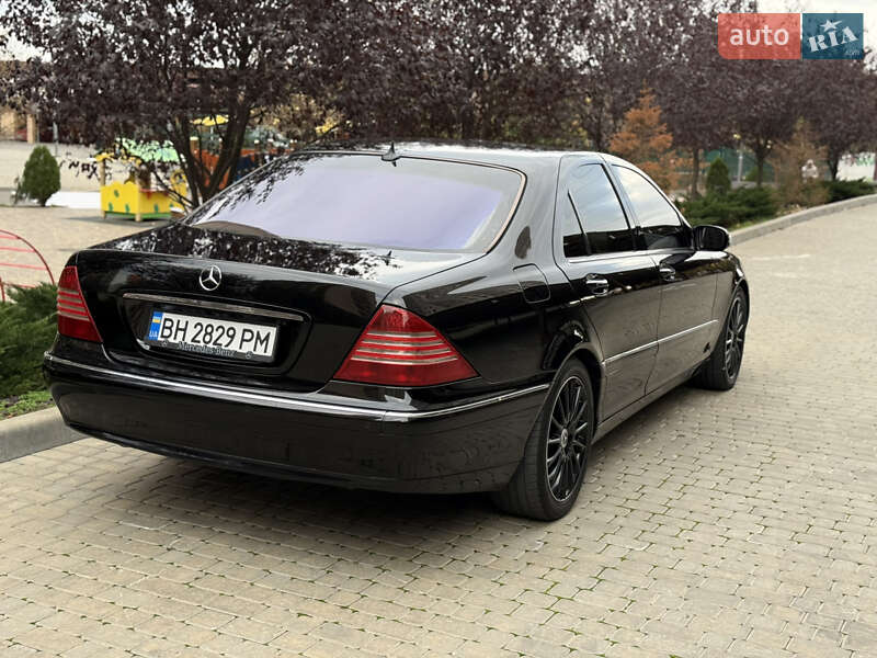 Седан Mercedes-Benz S-Class 2002 в Одессе