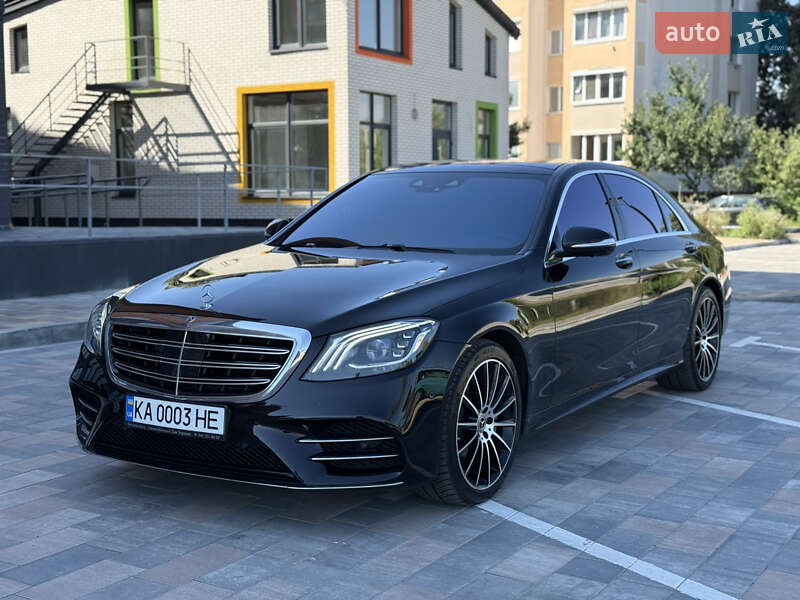 Седан Mercedes-Benz S-Class 2018 в Києві фото 2 Седан Mercedes-Benz S-Class 2018 в Києві