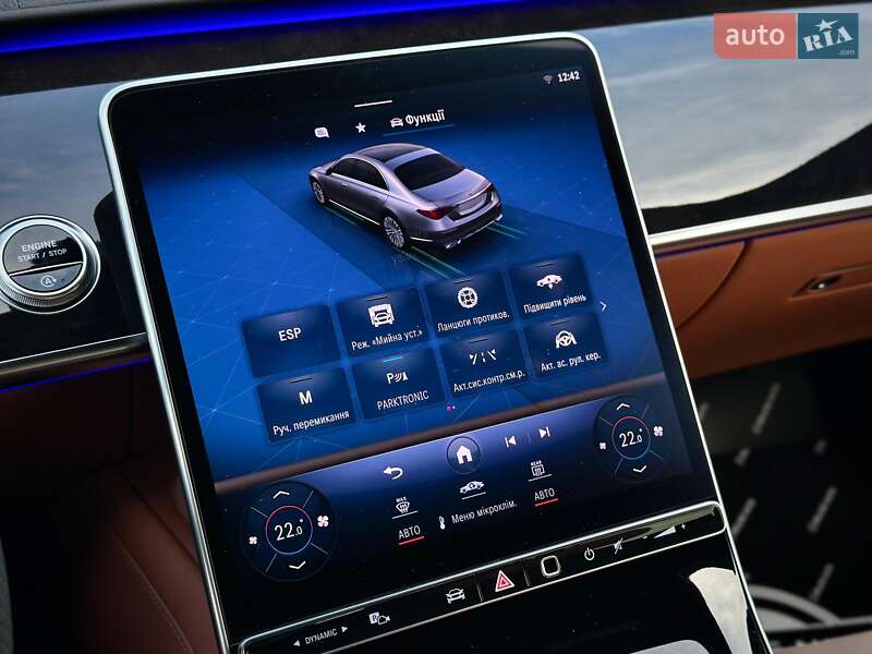 Седан Mercedes-Benz S-Class 2022 в Киеве