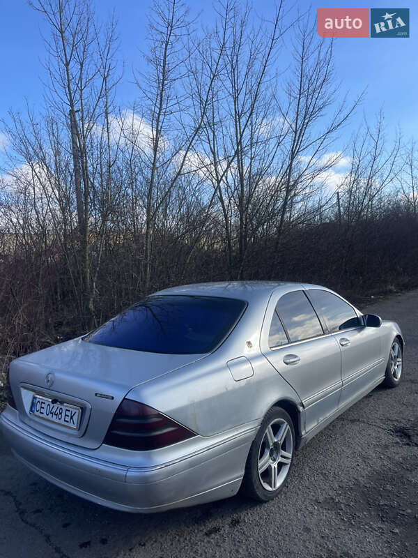 Седан Mercedes-Benz S-Class 1998 в Черновцах фото 2 Седан Mercedes-Benz S-Class 1998 в Черновцах